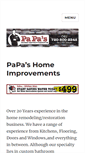 Mobile Screenshot of papashomeimprovements.com